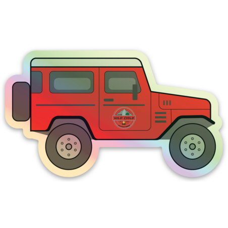 FJ40 Holographic Sticker