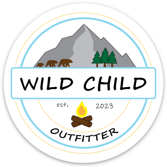 Wild Child Outfitter OG Logo Sticker - White