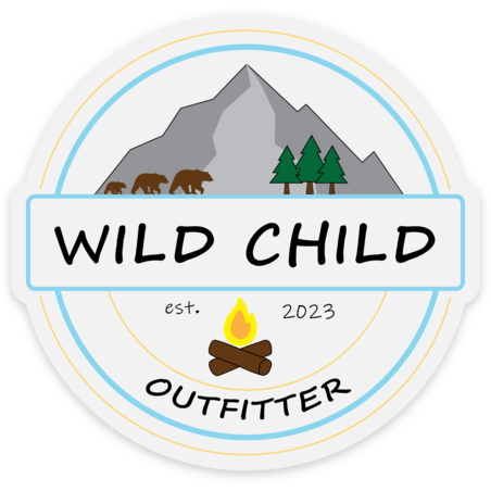 Wild Child Outfitter OG Logo Sticker - Clear